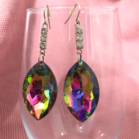 Source Unknown Jewelry - Hoops & Holographic Droplets